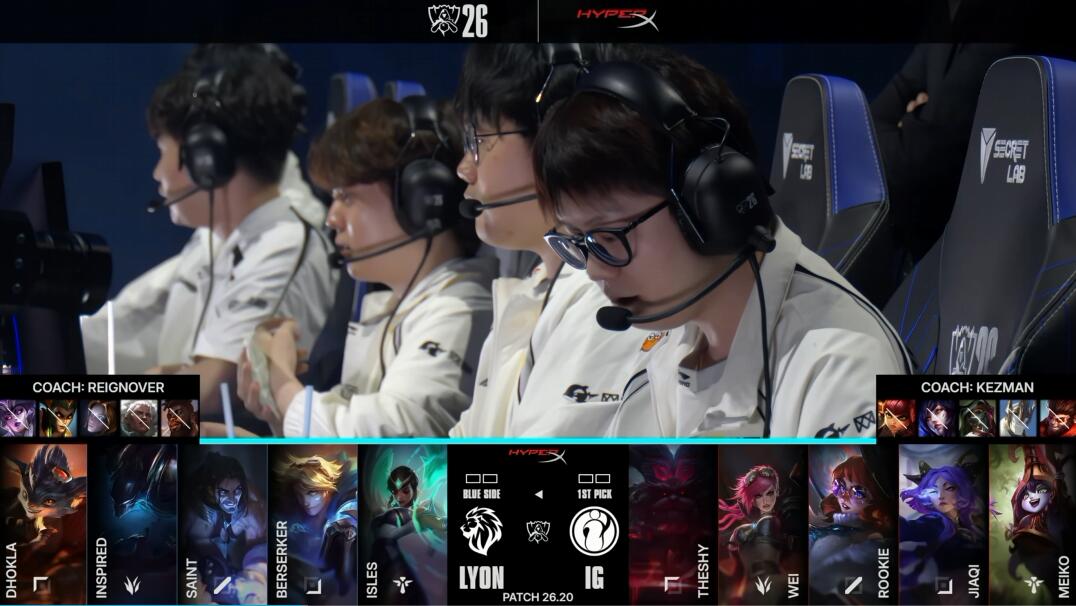 英国365上市公司 IG vs LYON 手感火热 IG能否继续强势